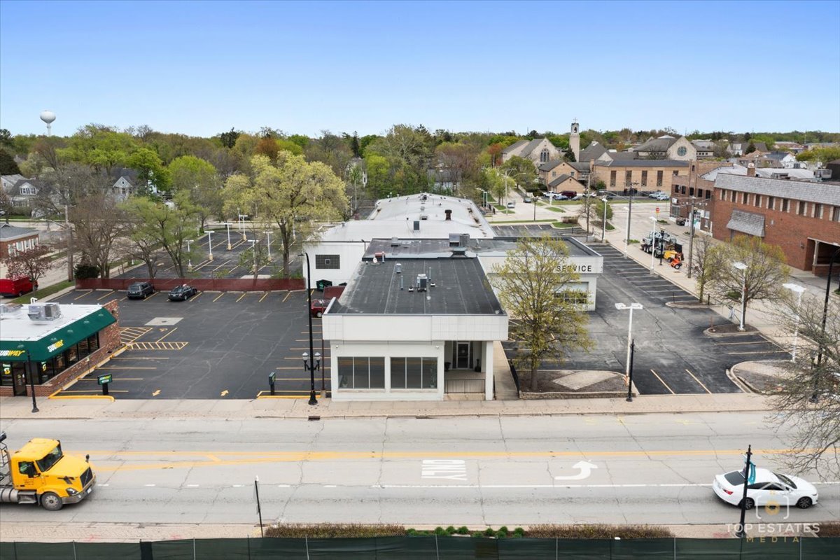 206 North Cook Street Barrington, IL 60010 - Photo 22 of 55 a view of a city with tall buildings