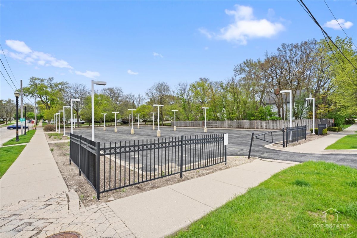 206 North Cook Street Barrington, IL 60010 - Photo 44 of 55 a view of a backyard