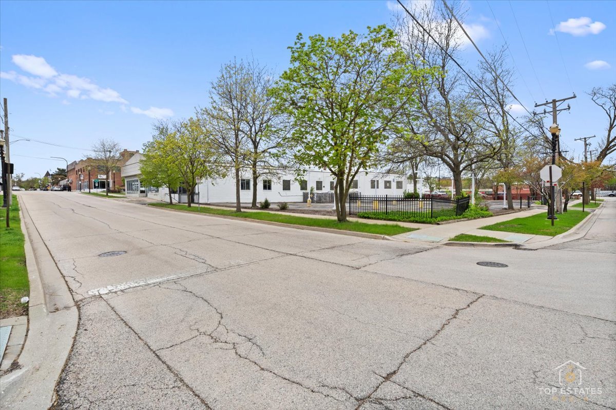 206 North Cook Street Barrington, IL 60010 - Photo 48 of 55 a view of a park with large trees