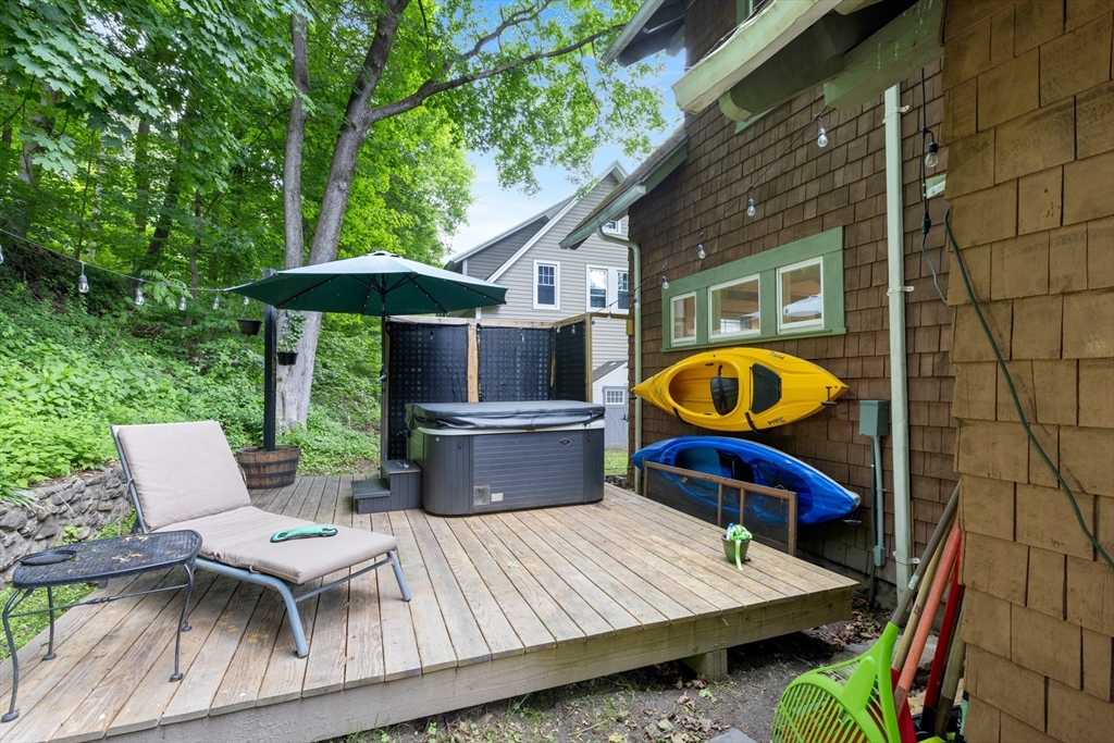20 St Elmo Road Worcester, MA 01602 - Photo 34 of 40 a view of a chairs and table in the patio