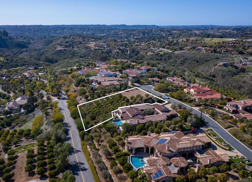 6241 Strada Fragante Rancho Santa Fe, CA 92091 - Photo 12 of 36 an aerial view of residential houses and outdoor space