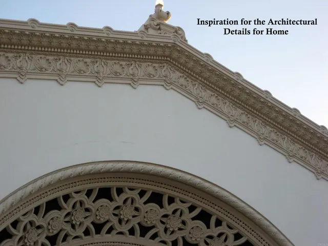 view of a black and white wall