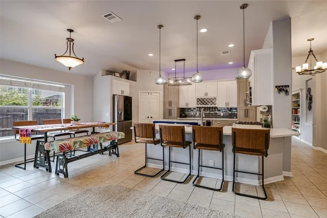 a outdoor space with furniture and front door