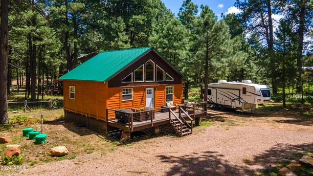 a view of park with trees
