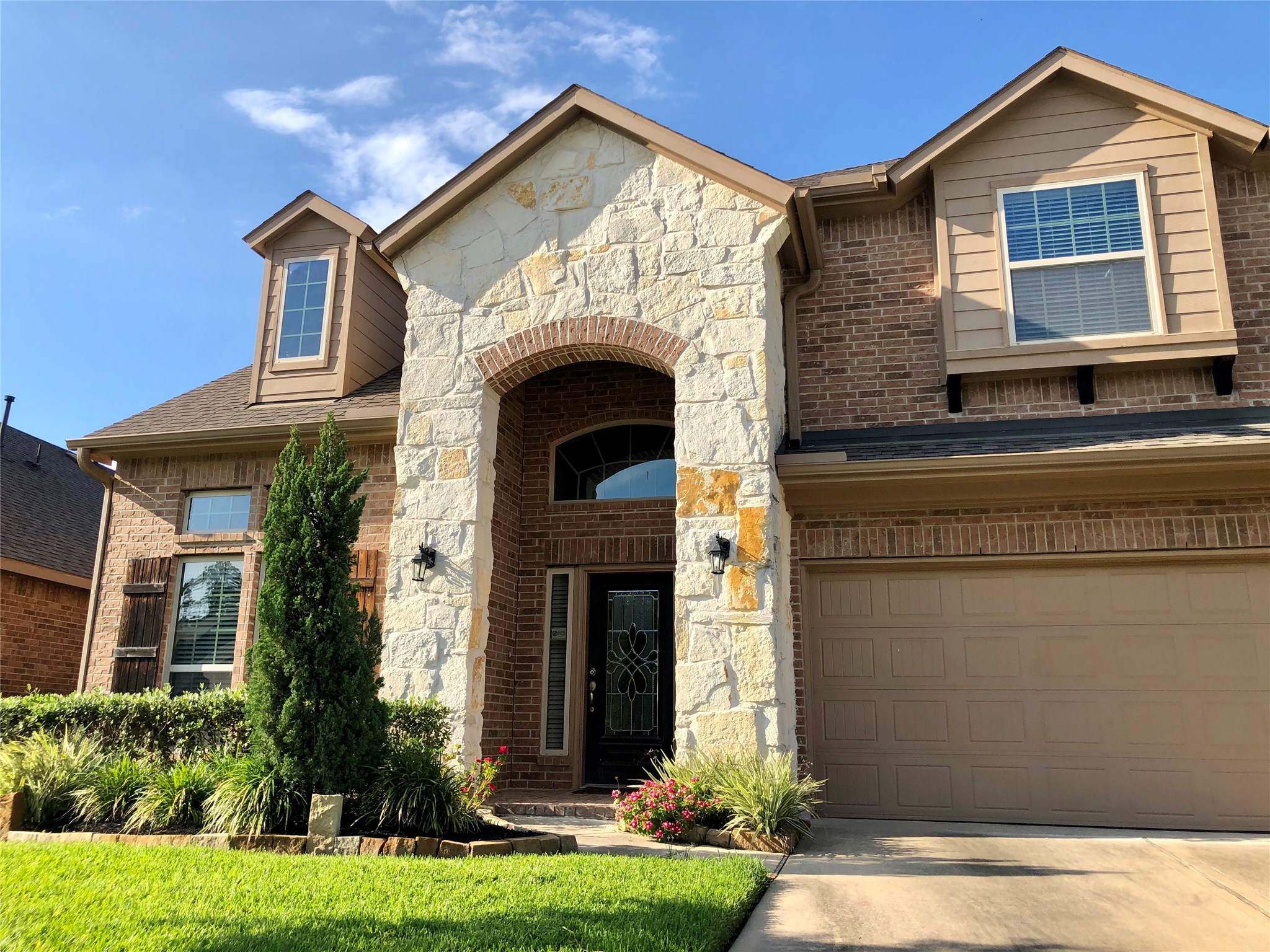BEAUTIFUL HOME with 4 bedrooms, STUDY, game room, extended covered patio and garage with epoxy floors. Lawn care included!
