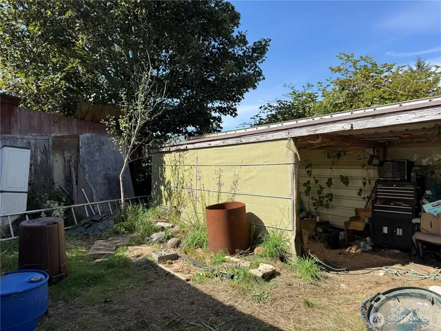a view of outdoor space and patio