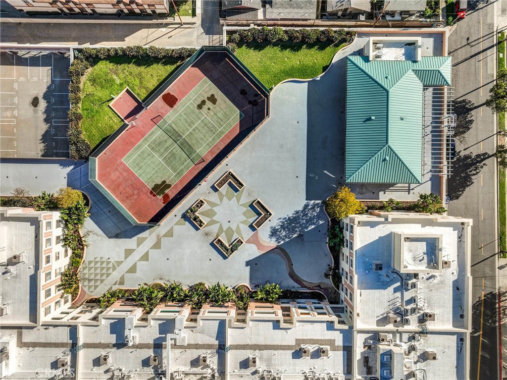 580 West Main Street, Unit 318 Alhambra, CA 91801 - Photo 31 of 33 an aerial view of a houses with outdoor space