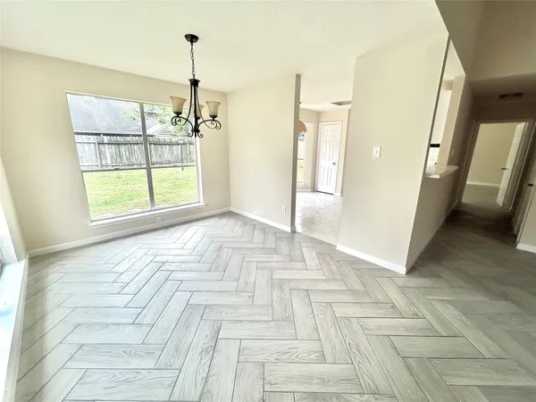 a view of a room with a fireplace