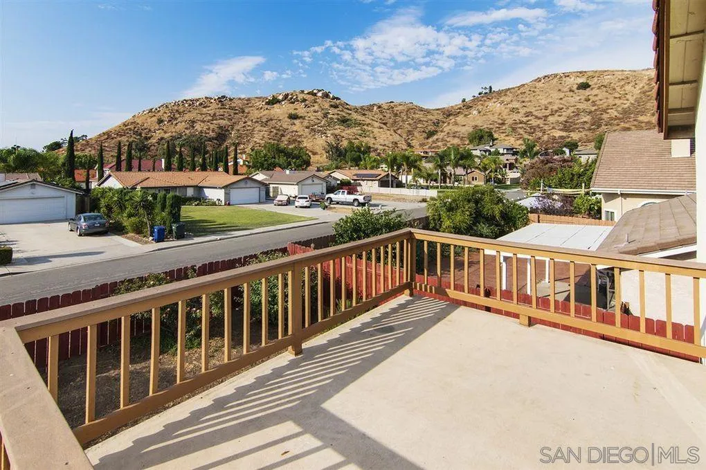 12842 Cochera Road Lakeside, CA 92040 - Photo 16 of 25 a view of a city from a balcony