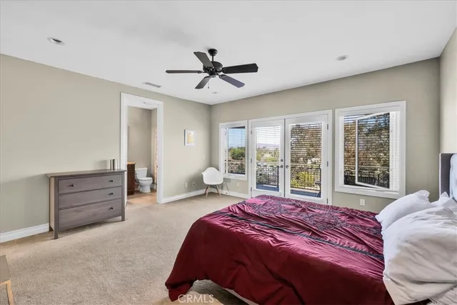 a view of a pathway with a park