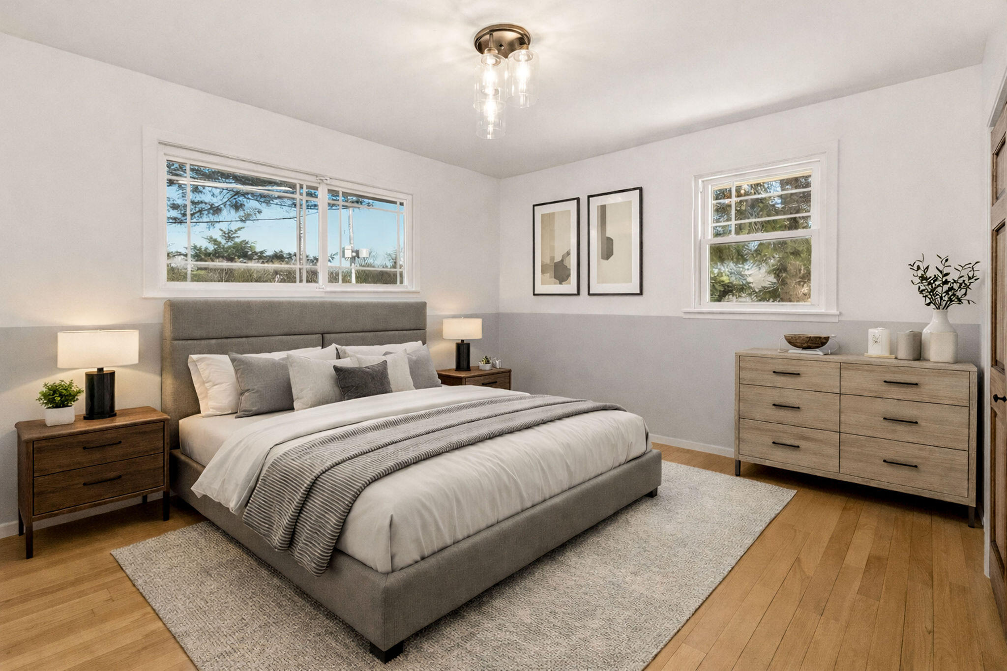 15613 West Riviera Drive New Berlin, WI 53151 - Photo 11 of 20 Staged Bedroom 3