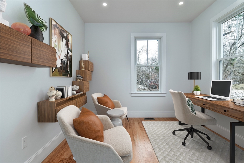 75 Cottage Street Natick, MA 01760 - Photo 4 of 37 a workspace with furniture and a window