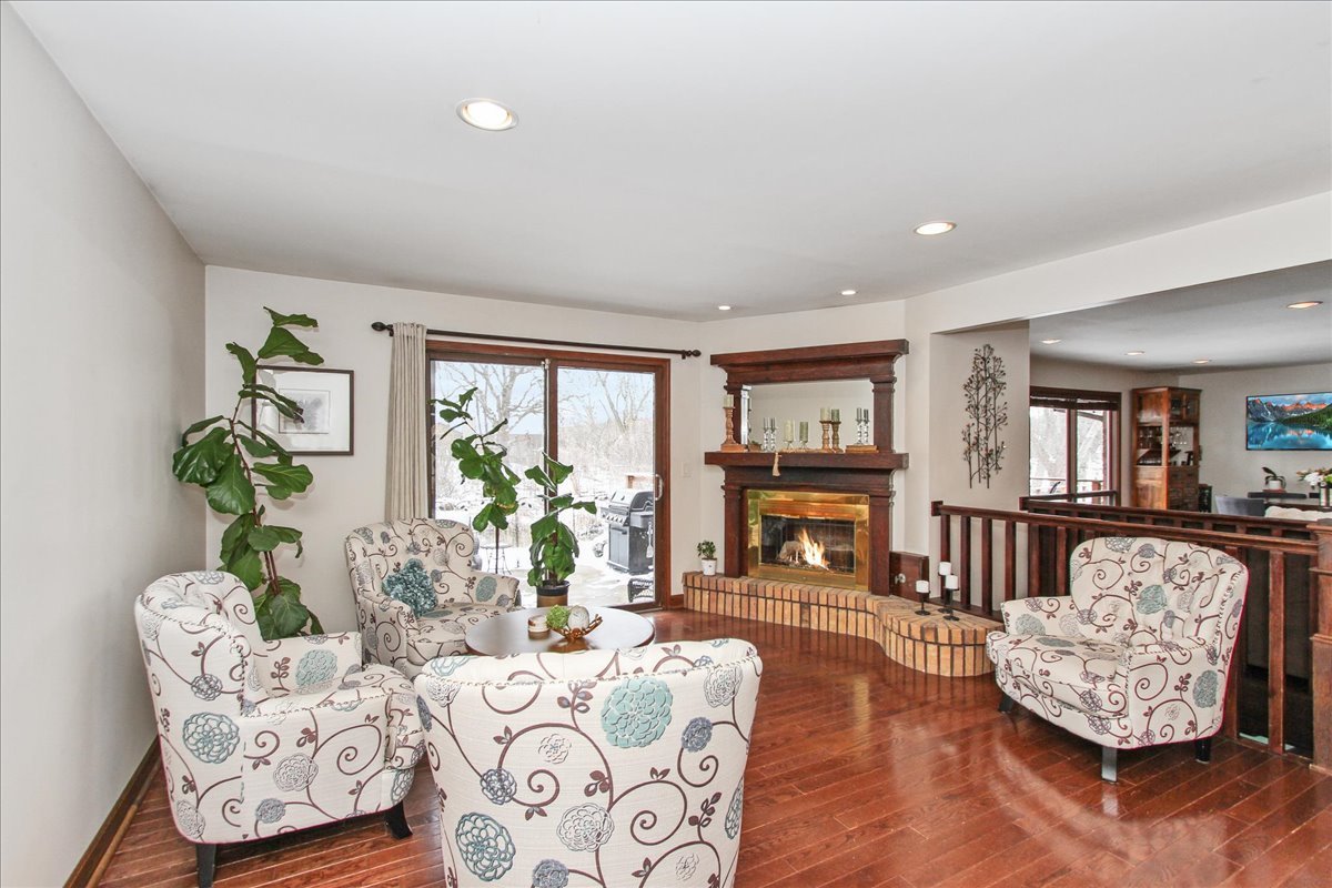 1865 Kevin Avenue Elgin, IL 60123 - Photo 21 of 48 a living room with furniture and a fireplace