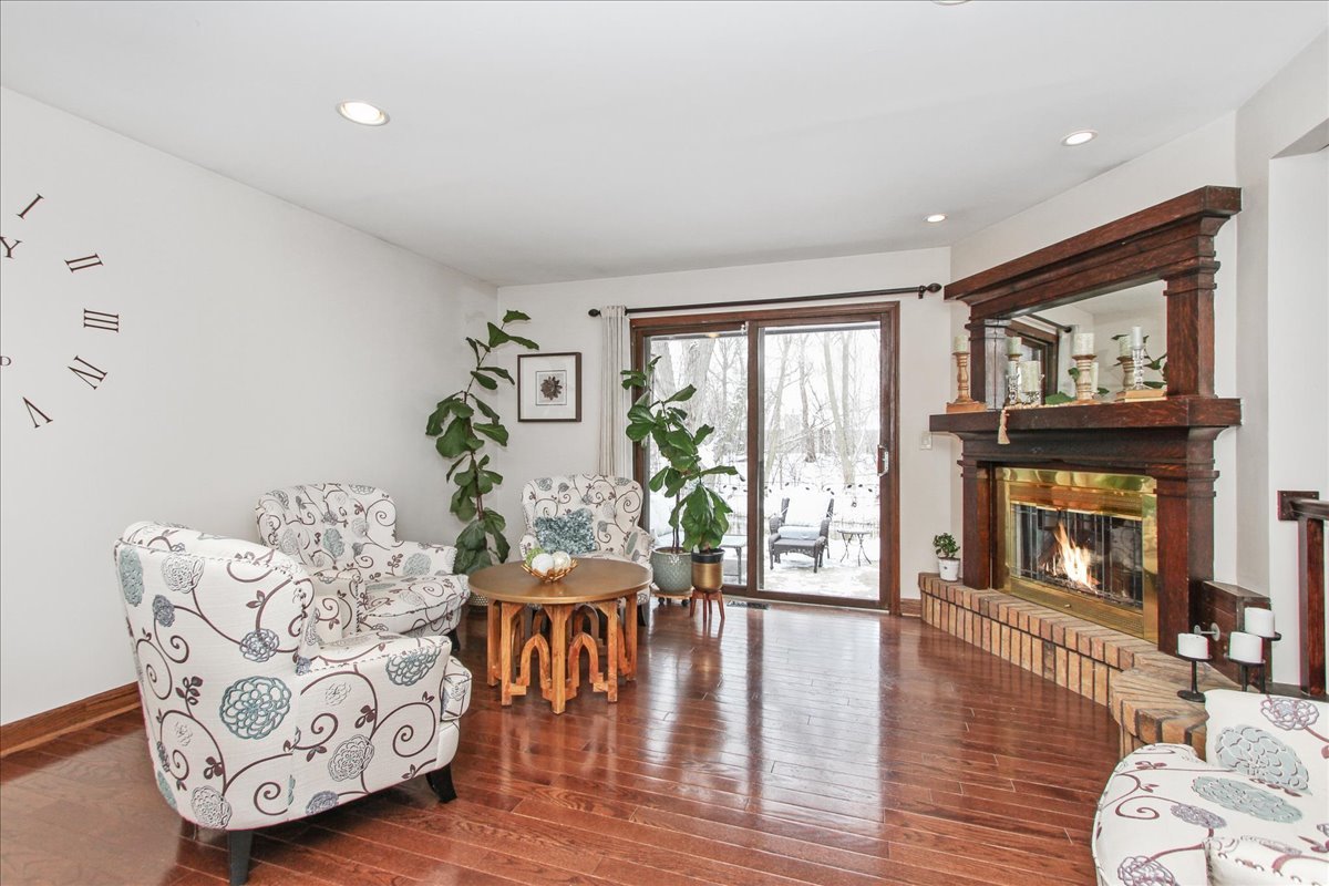 1865 Kevin Avenue Elgin, IL 60123 - Photo 22 of 48 a living room with furniture and a fireplace