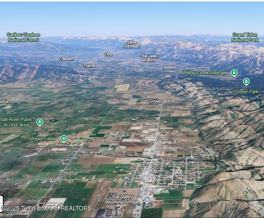 136-acres Elk Ridge Road Bedford, WY 83112 - Photo 11 of 20 Google Earth Area