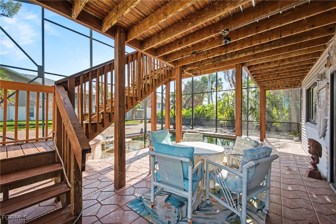 285 Dundee Road Fort Myers Beach, FL 33931 - Photo 34 of 42 a view of an outdoor space with seating area