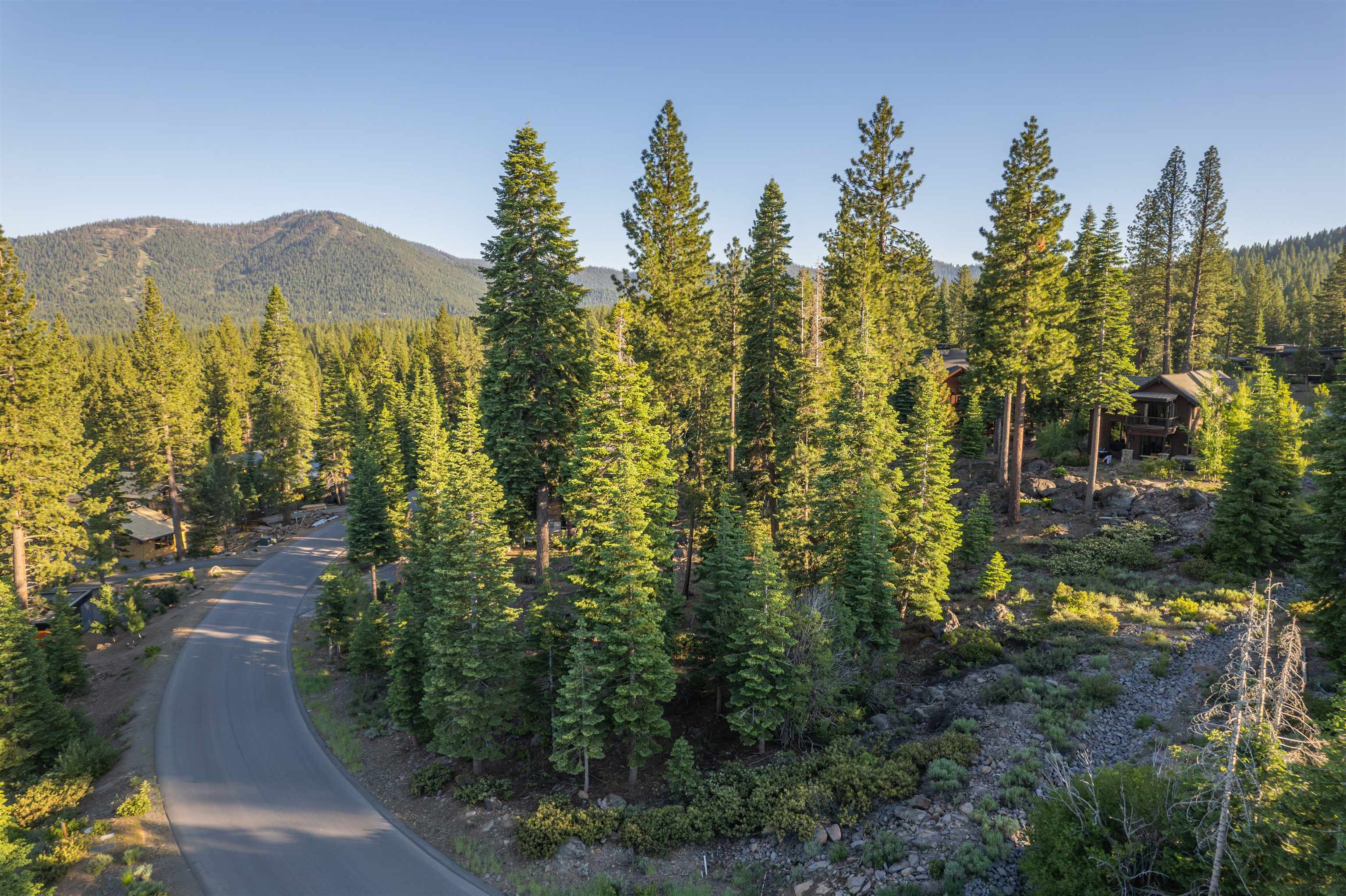 9321 Nine Bark Road Truckee, CA 96161 - Photo 20 of 21 a view of a town with mountains in the background