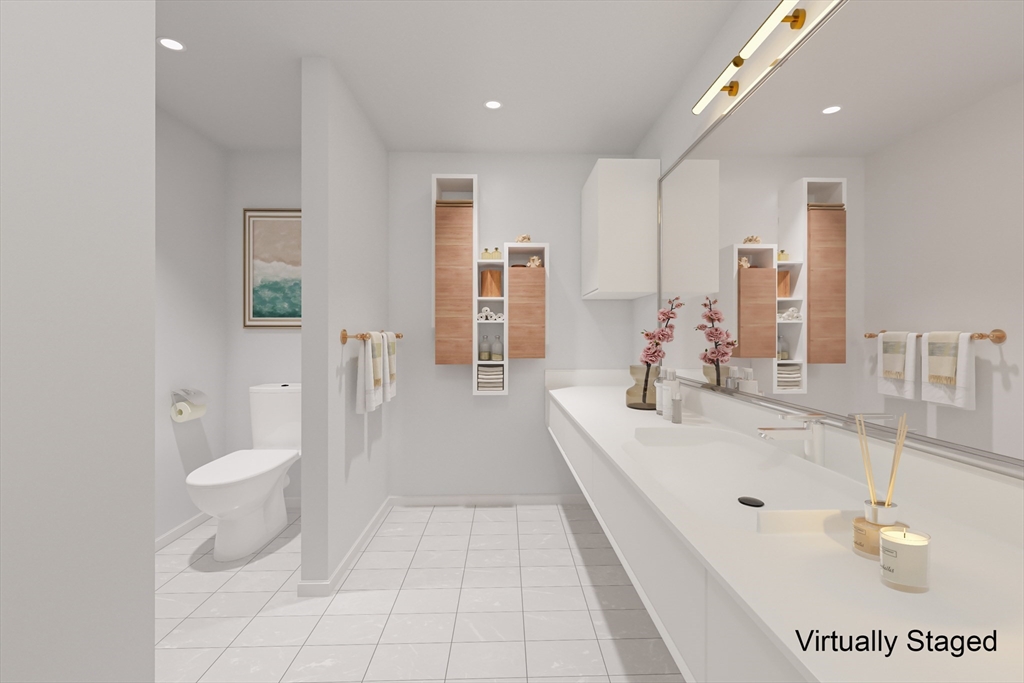 22 Deer Path, Unit 6 Maynard, MA 01754 - Photo 7 of 34 a spacious bathroom with a bathtub shower sink and toilet