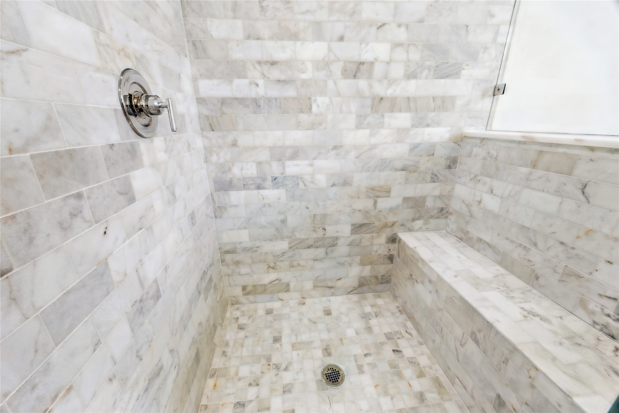 5309 Eigel Street Houston, TX 77007 - Photo 30 of 41 Primary Bathroom's Separate Shower * Bench Seating.