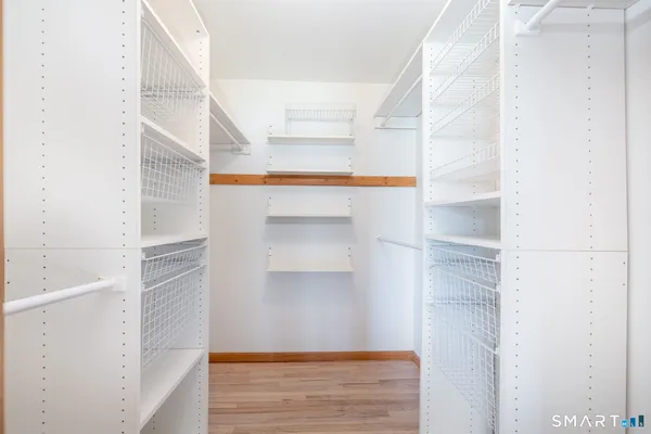 a view of walk in closet