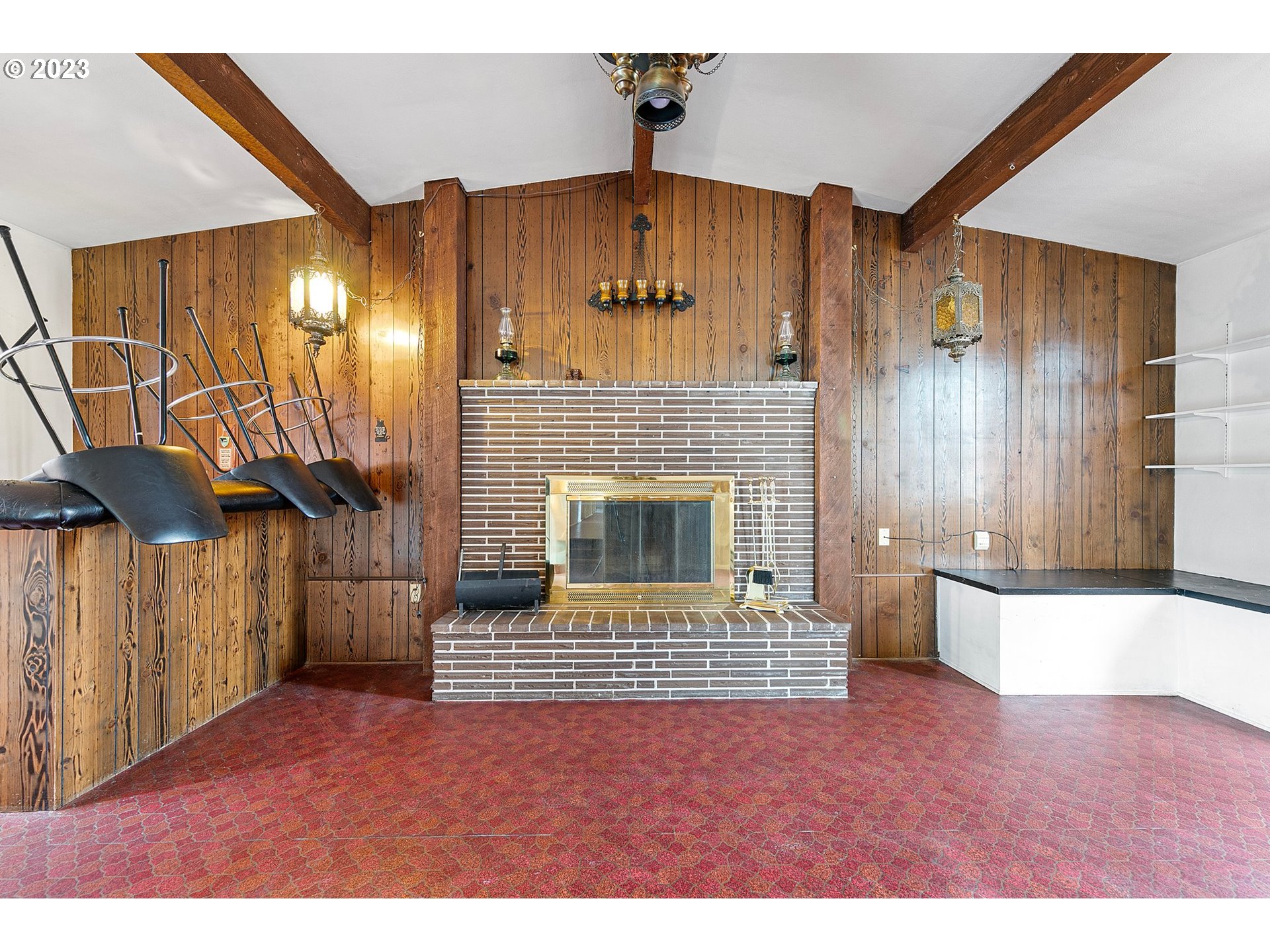 824 20th Street Springfield, OR 97477 - Photo 10 of 44 a living room with furniture and a fireplace