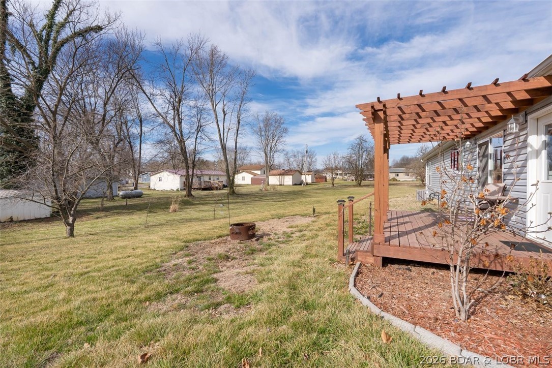 208 East Jemphrey Road Eldon, MO 65026 - Photo 27 of 45 Back yard.