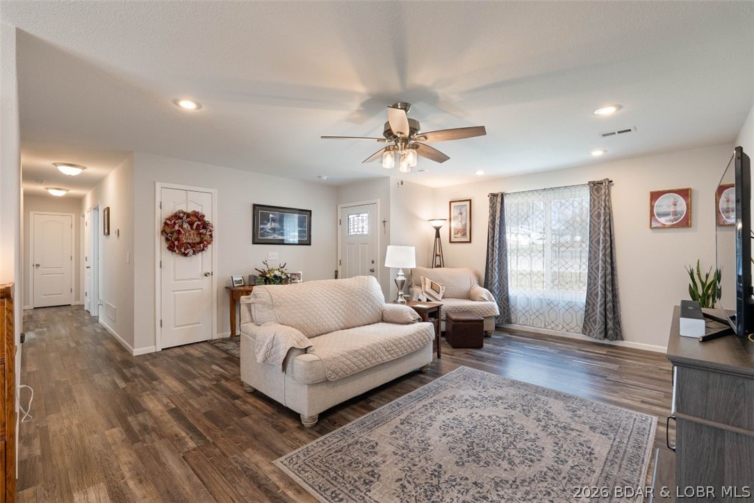 208 East Jemphrey Road Eldon, MO 65026 - Photo 7 of 45 Hall to bedrooms on left.