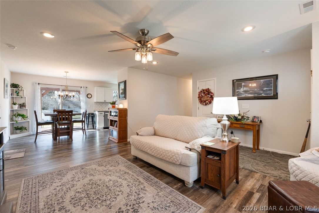 208 East Jemphrey Road Eldon, MO 65026 - Photo 8 of 45 Adjacent dining area off the living room.