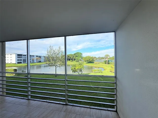 a view of an outdoor space and the balcony