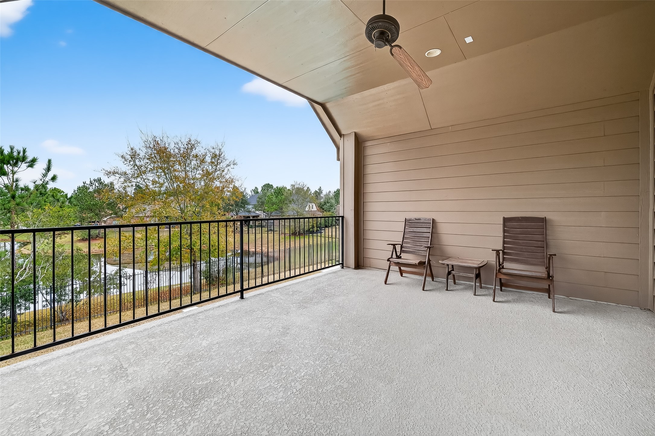 10 Cayuga Pond Court Spring, TX 77389 - Photo 45 of 50 a view of a chairs in balcony