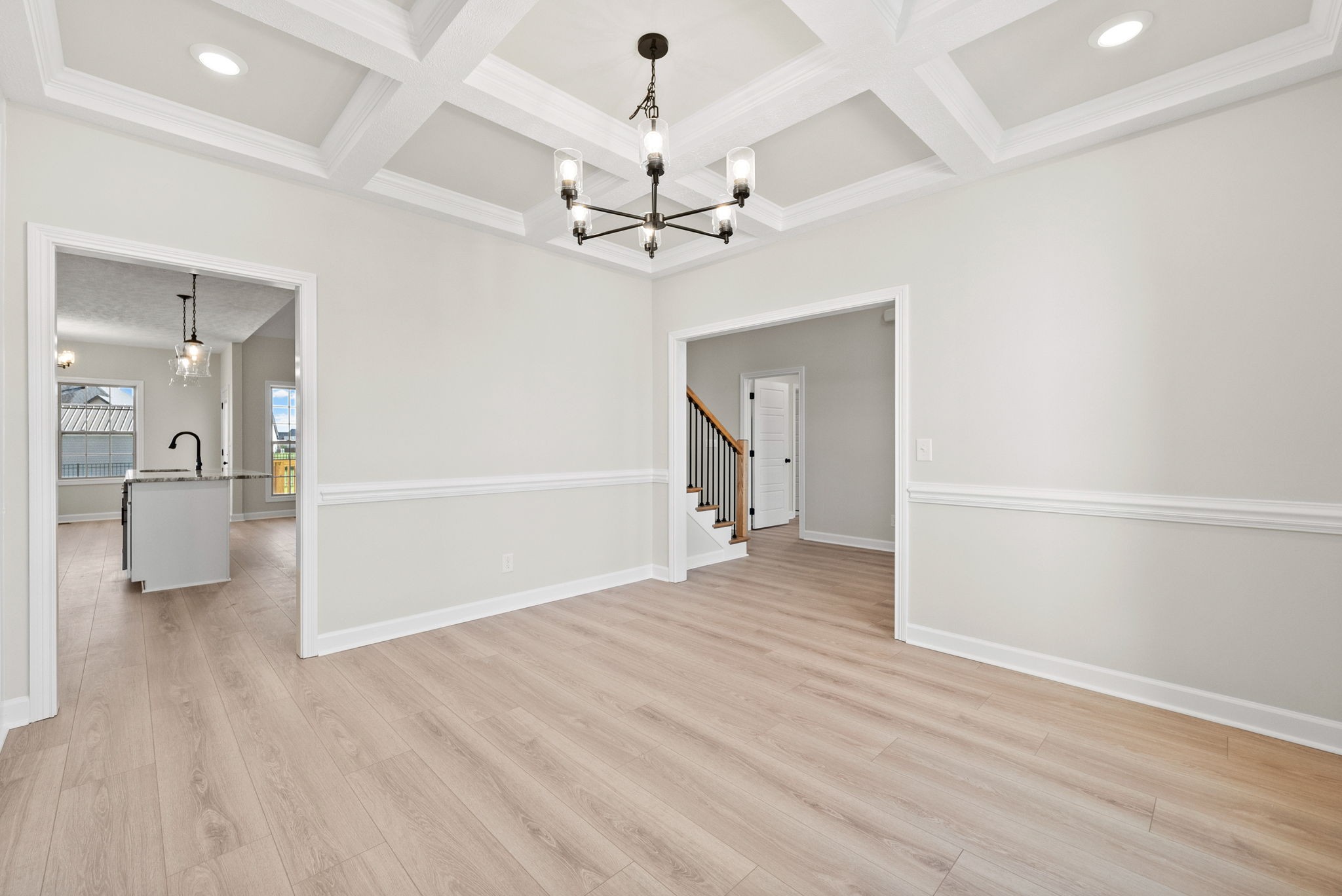 571 Fieldview Way Clarksville, TN 37043 - Photo 18 of 48 wooden floor in an empty room with a window