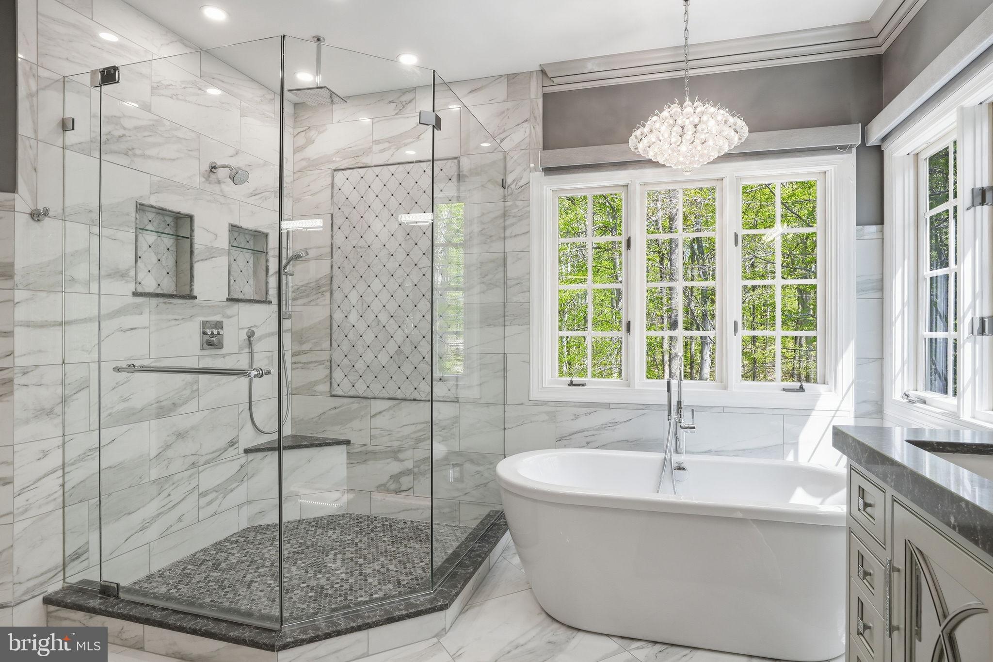 206 May Lane Edgewater, MD 21037 - Photo 34 of 66 Elegant spa-like bathroom retreat.