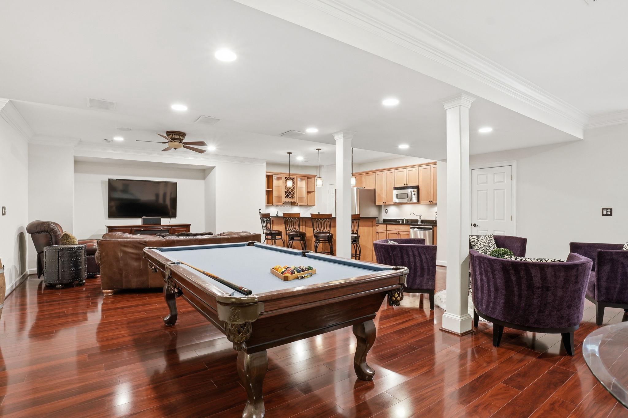 206 May Lane Edgewater, MD 21037 - Photo 47 of 66 Recreation / Billiards Room