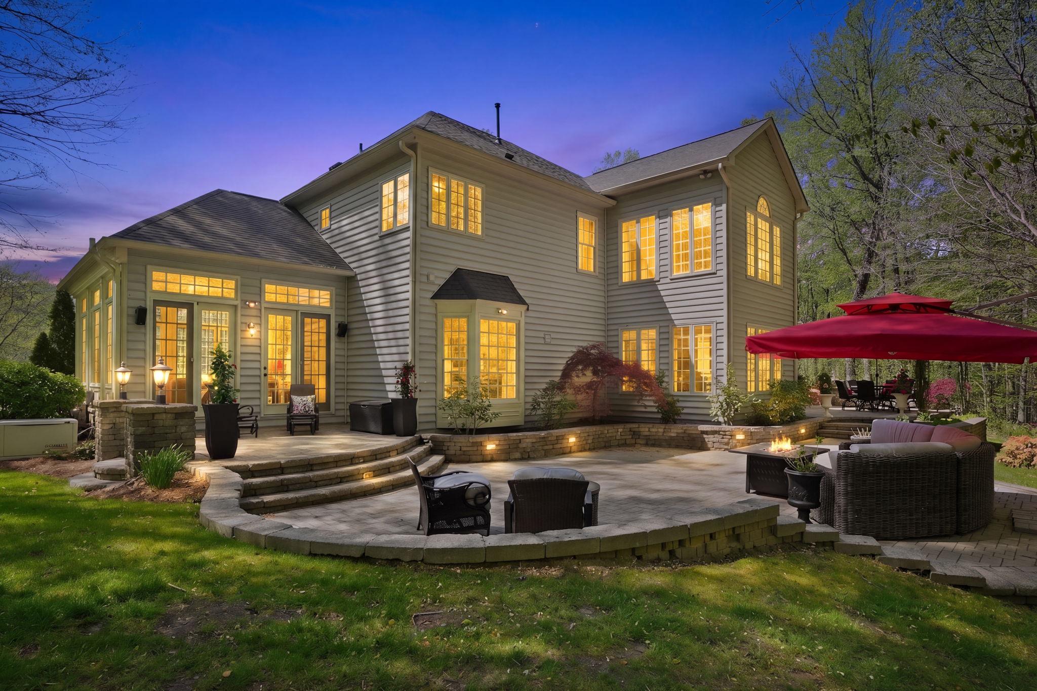 206 May Lane Edgewater, MD 21037 - Photo 56 of 66 Rear Exterior & Hardscaped Patio