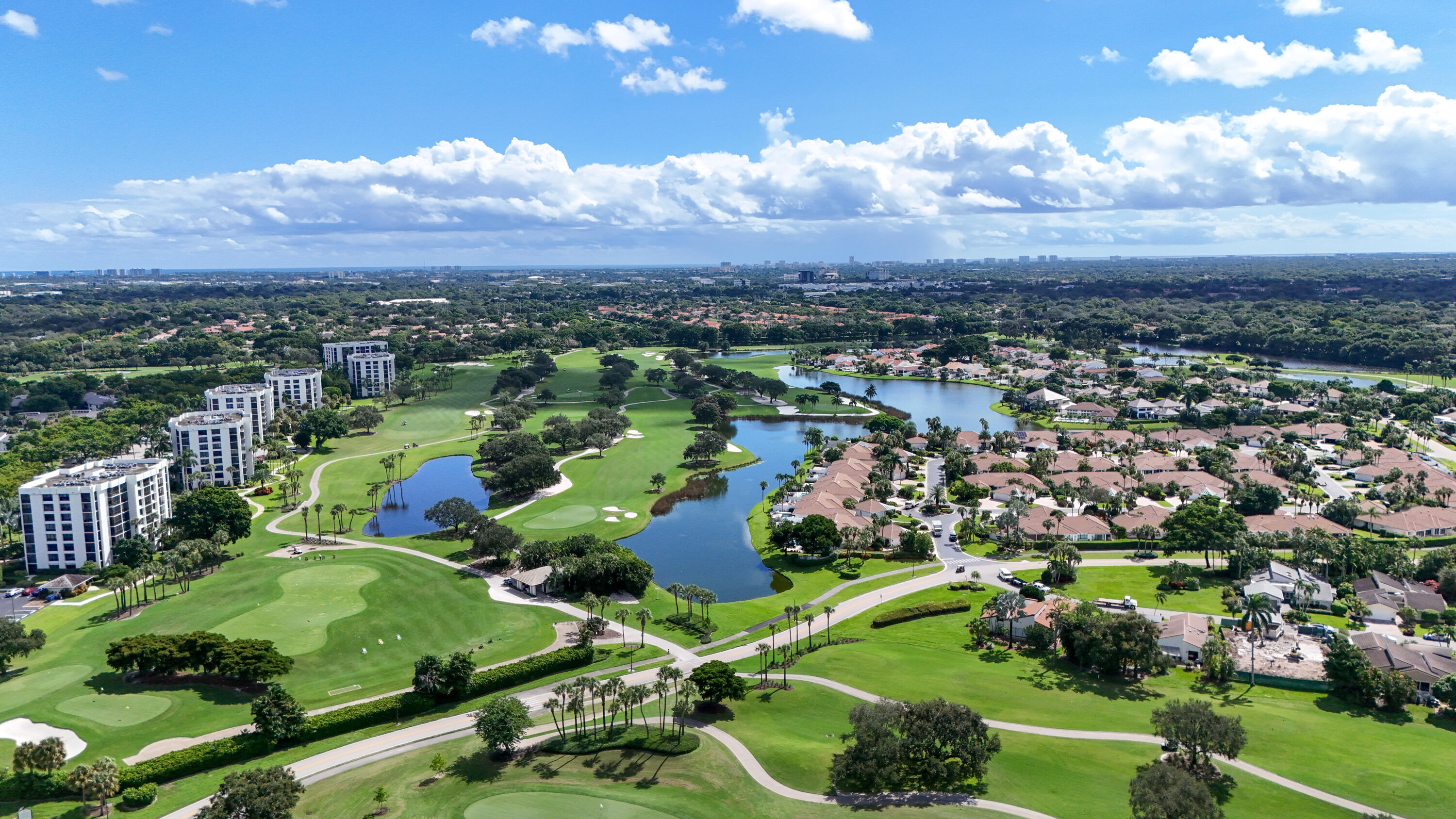19199 Sabal Lake Drive Boca Raton, FL 33434 - Photo 30 of 40 an aerial view of residential houses with outdoor space and river