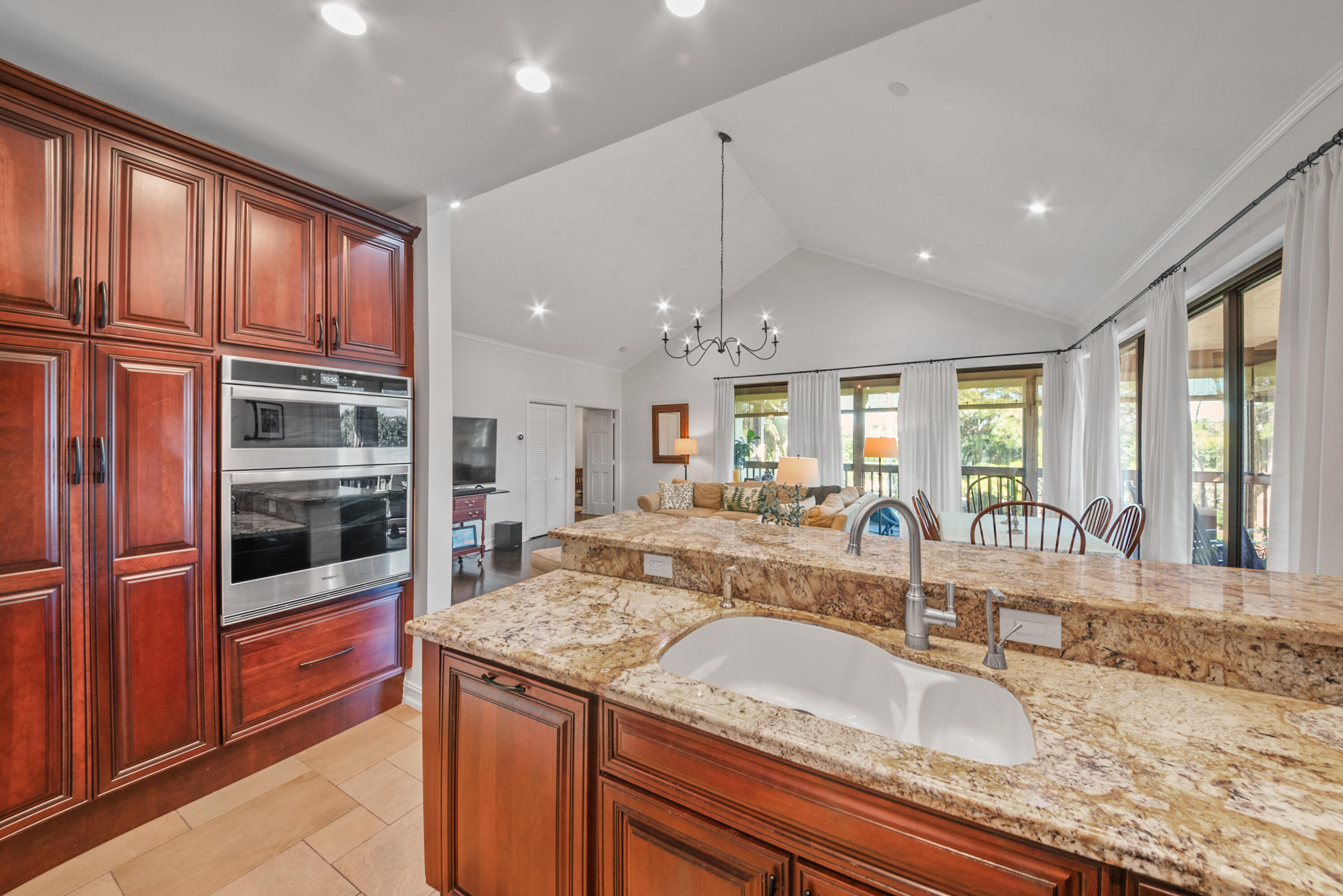 19199 Sabal Lake Drive Boca Raton, FL 33434 - Photo 10 of 40 a view of a kitchen counter top space cabinets and stainless steel appliances
