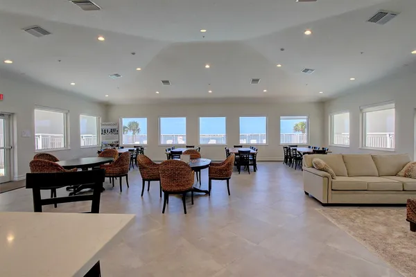 wooden floor and windows in a room