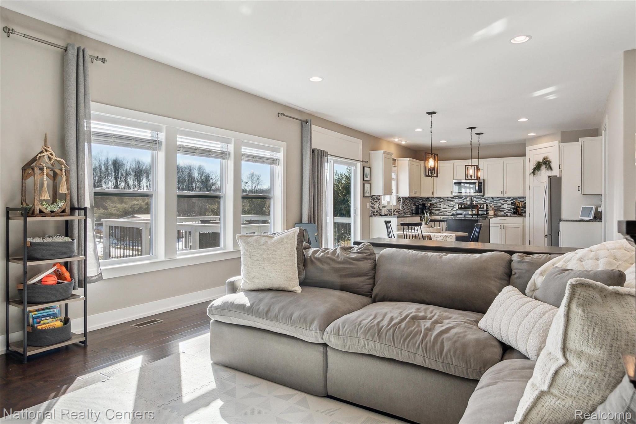 2778 Swarthout Road Pinckney, MI 48169 - Photo 12 of 47 Open concept Living Room, Dining Room & Kitchen