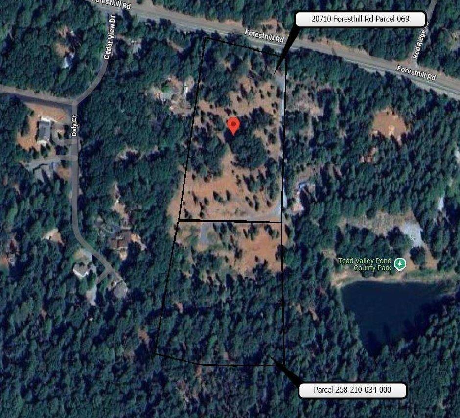 20710 Foresthill Road Foresthill, CA 95631 - Photo 3 of 12 an aerial view of house with yard
