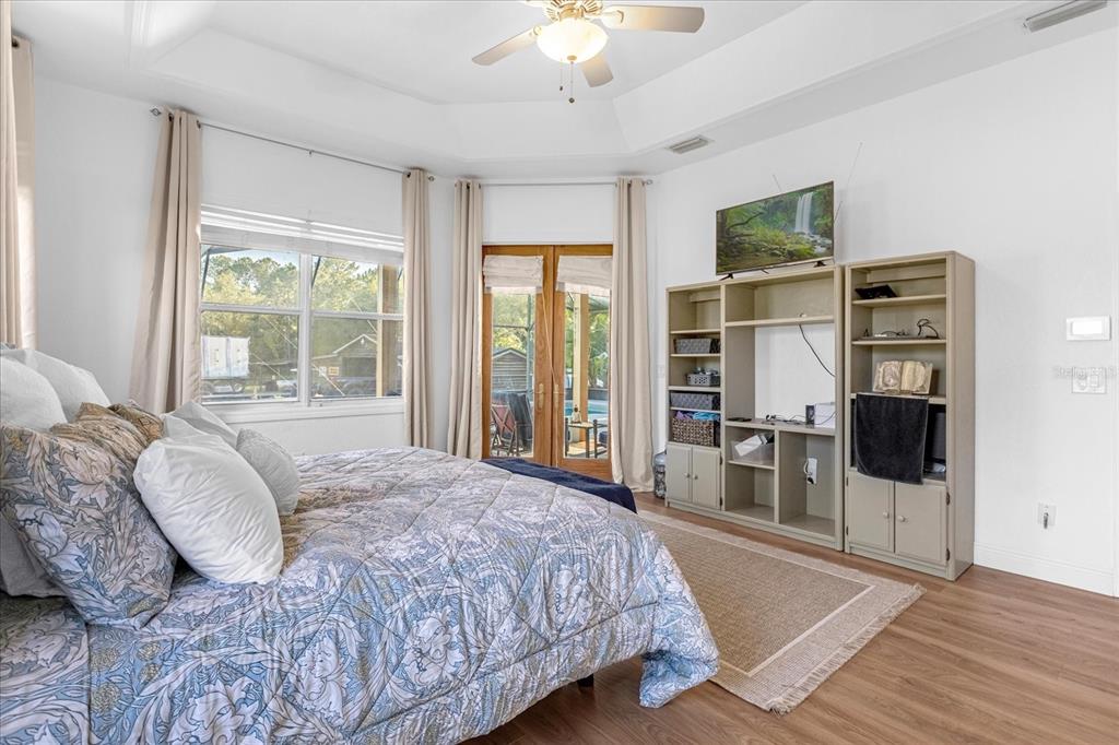 2975 West Osceola Road Geneva, FL 32732 - Photo 25 of 45 a bedroom with a bed and a view of bedroom