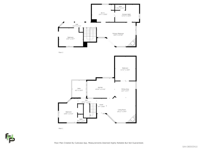 a picture of a floor plan
