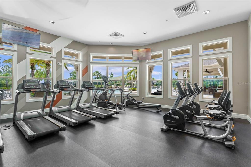 3435 Yellowtop Loop Clermont, FL 34714 - Photo 31 of 42 a view of a room with gym equipment