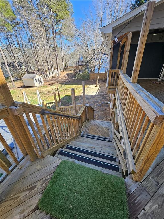291 Sterling Trail Powder Springs, GA 30127 - Photo 41 of 43 a view of stairs yard