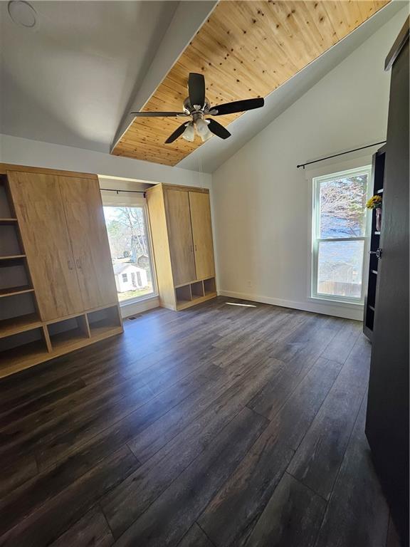 291 Sterling Trail Powder Springs, GA 30127 - Photo 9 of 43 wooden floor in an empty room with a window