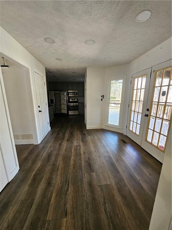 291 Sterling Trail Powder Springs, GA 30127 - Photo 10 of 43 wooden floor in an empty room with a window