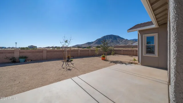 a view of terrace with seating space