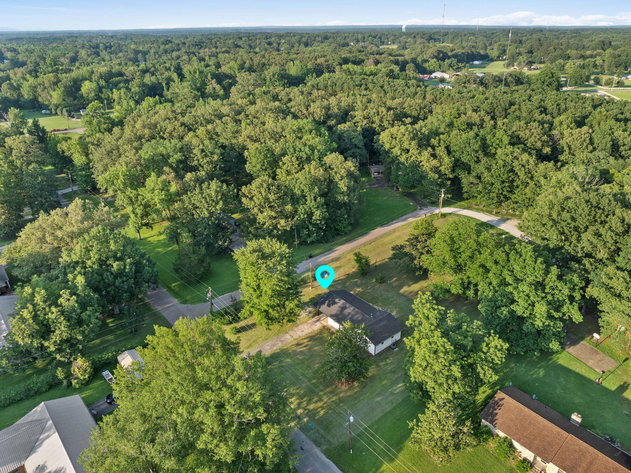 17 County Road 233 Corinth, MS 38834 - Photo 40 of 40 Aerial view of property's location featuring a forest