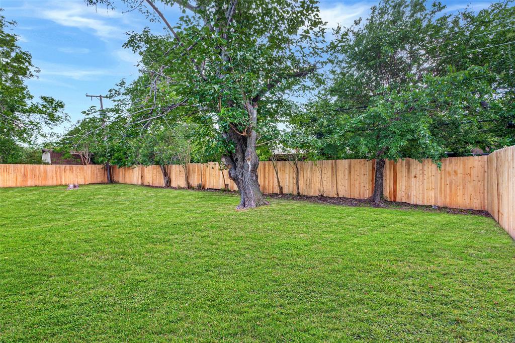 3816 Springbranch Drive Benbrook, TX 76116 - Photo 25 of 25 a view of outdoor space with deck and backyard