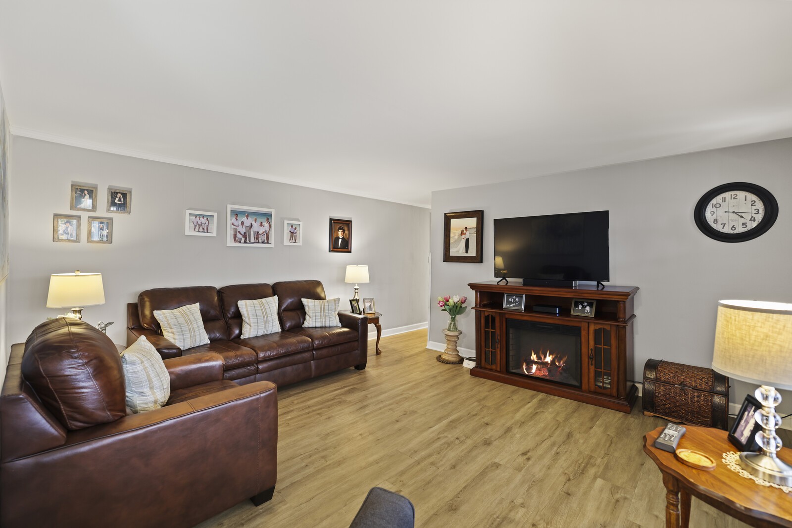 233 Rucker Road Murfreesboro, TN 37127 - Photo 11 of 55 a living room with furniture and a flat screen tv