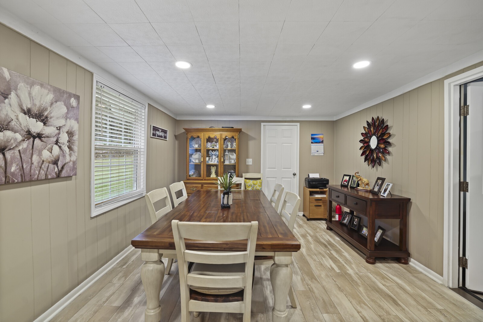 233 Rucker Road Murfreesboro, TN 37127 - Photo 31 of 55 a view of a dining room with furniture window and wooden floor